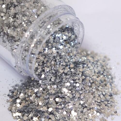 10ml Mix Hexagon Glitter Sequins Nail Accessories Sparkly Paillette Nail Polish Gel Glitter Flakes Manicure Nail Art Decorations