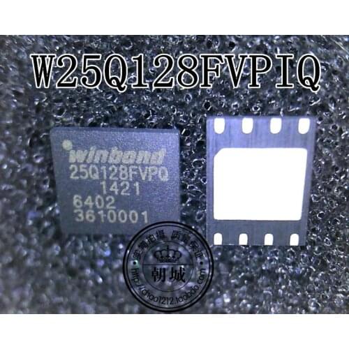 W25Q128FVPIQ 25Q128FVPQ QFN