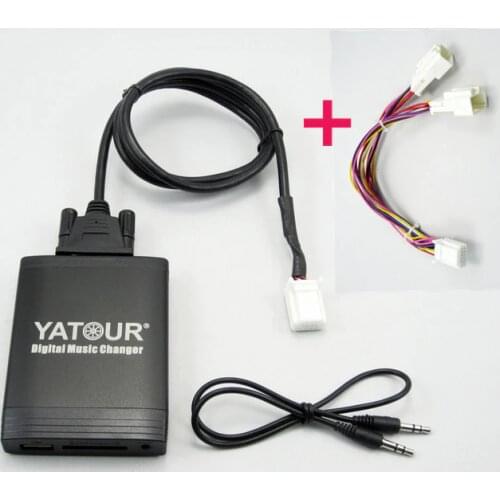 Yatour yt-m06 Car MP3 Adapter for TOYOTA LEXUS With Navigation Digital Music Changer USB SD AUX