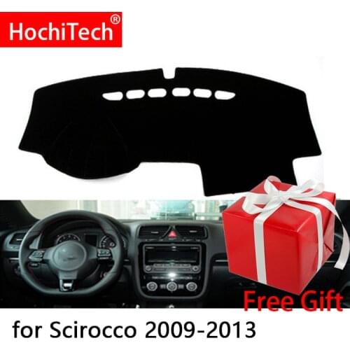 For Volkswagen Eos Scirocco 2009-2015 Right and Left Hand Drive Car Dashboard Covers Mat Shade Cushion Pad Carpets Accessories