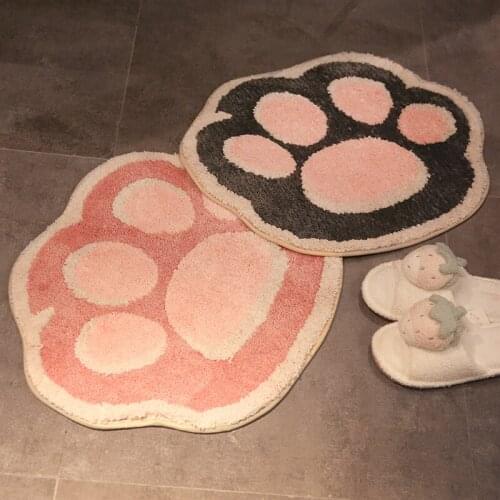 Bathroom Non-Slip Mat Door Mat Bedroom and Household Carpet Absorbent Pads Toilet Floor Mat kawaii rug