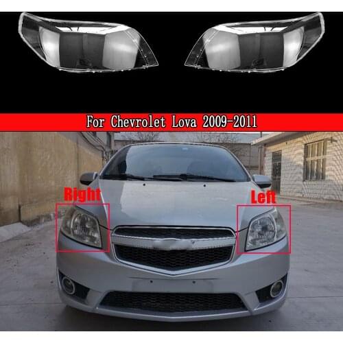 Front Headlight Headlamp Lens Cover Lenses Dust Cover Shell Plastic For Chevrolet Lova 2009-2011 Transparent Cover Lampshdade