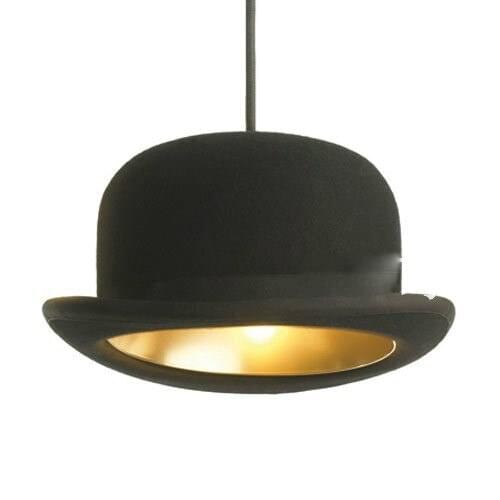 2020 Hot Sales New Modern Mooi light Fabric Bowler Tall Hat Pendant Lamps Lighting in gold or silver light & lighting