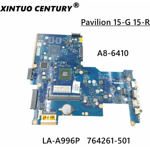 For HP pavilion 15-G 15-R notebook motherboard 764261-001 764261-501 ZSO51 LA-A996P with A8-6410 100% fully Tested