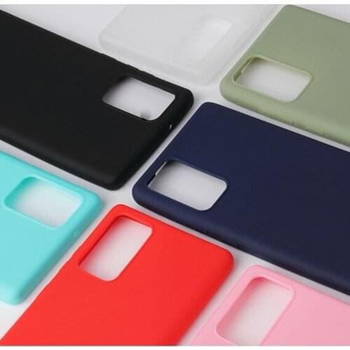 Matte silicone Candy color Case for Samsung Galaxy A51 A71 A31 A21 A21S A41 A12 A22 A32 A42 5G S20 Plus Phone Back Cover Cases