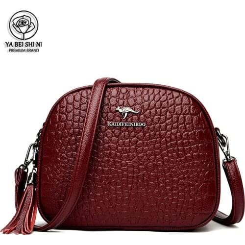 New Style Multi-color Fashion Small Square Bag High-quality Leather Ladies Purse Stone Pattern Designer Womens Shoulder Bag