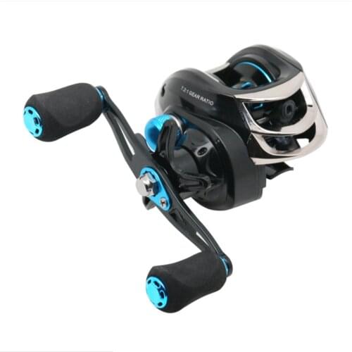 New High Quality Fishing Reel 7.2:1 High Speed Brake System Lightweight 210g 8+1 BBs 8KG Max Drag Baitcasting Fishing Reel