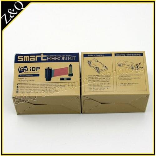Original IDP Smart 650681 SIADC-P-MS silver ribbon for the smart card printer 50D,50S,30S,50L-1200 prints