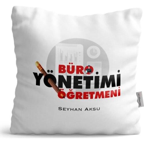 Personalized Office Administration Öğretmeni Satin Pillow