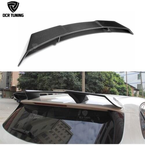 Revozport Style For Mercedes A Class A45 AMG W176 Spoiler A180 A200 A220 A250 A260 2013 - 2016 Carbon fiber rear roof spoiler