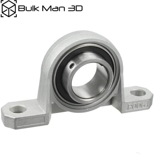 50pcs/lot zinc alloy Ball Bearing KP006 Bore 30mm Inner Pillow Block Mounted Insert Bearing for 3D Printer CNC Engraver Mill