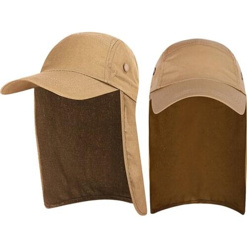Unisex Sun Protection Hat UV Protection Face Neck Flap Sun Cap Face Man Sun Cap Summer Hat Work Casual Hat Summer