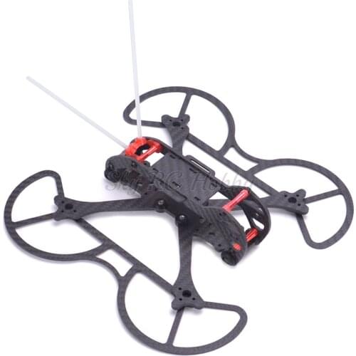 HSKRC 155 155mm Carbon Fiber Frame Kit FPV Racing Drone Rack W/ Propeller Protector Support 1306 1406 Motor 20mm*20mm FC Board