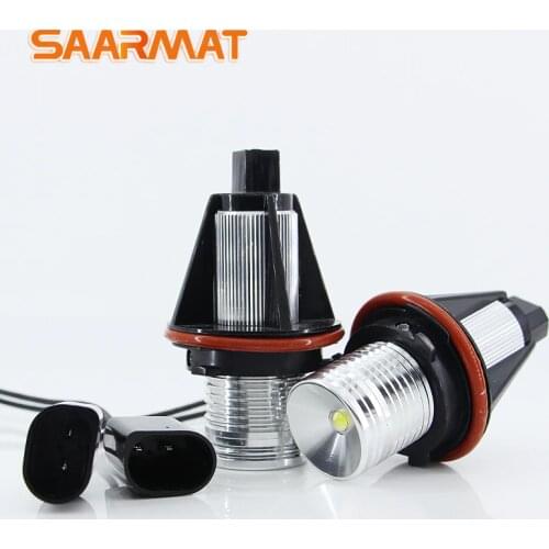 1 Set LED car-styling Angel Eyes Demon eyes light Highlighted Auto Lamp 12V Blue For BMW E39 E53 E60 E61 E63 E64 E65 E66 E83 E87