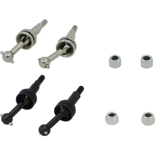 2PCS Upgrade Parts Universal Dogbone Drive Shaft Joint for 1/28 Wltoys K969 K979 K989 K999 P929 P939 RC Car