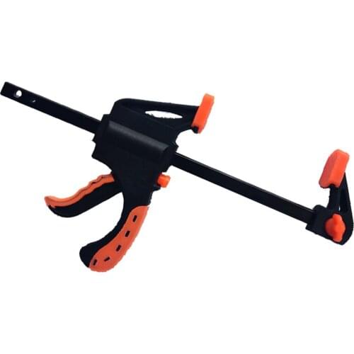 1pcs 4inch two colours Heavy Duty F Clamp Clip Wood Working Quick Grip F Style Bar Woodworking Clamps