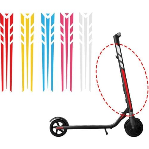 1pc Waterproof PVC Electric Scooter Reflective Sticker for Xiaomi 9 and ES1 ES2 ES3 ES4 Scooter Decal