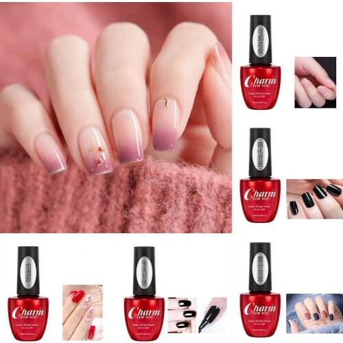 10ml Fashion Nail Top Coat Gel Durable Safe Nail Art Soak Off UV Nail Top Coat Gel Nail Supplies for Professionals