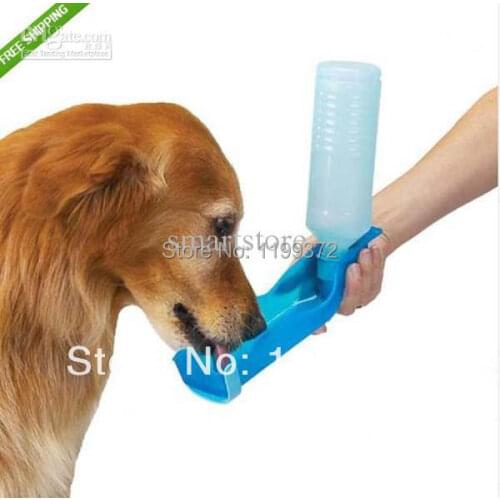 60pcs/lot Handi-Drink Portable Water Dispenser Pets Dog Hiking Camping Road Trip