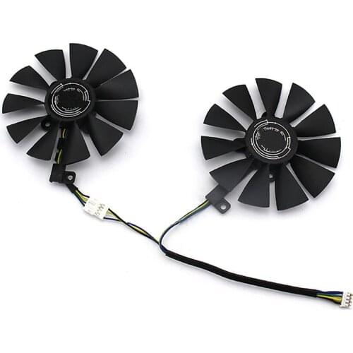 87mm PLD09210S12HH Graphic Card Cooling Fan for ASUS DUAL GeForce GTX1060 1070 Repair Part DC 12V Video Card Fan
