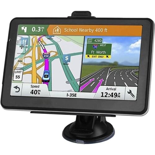 Car Gps Navigation7 Inch Android Quad Core 256-8Gb Voice Conversion Car Gps Navigation Car Lifetime Map Free Update