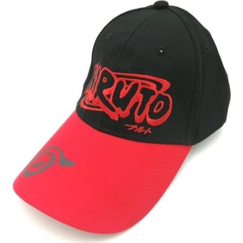 Anime Naruto Colorful Embroidery Baseball Cap Men Womens Sports Summer Hat