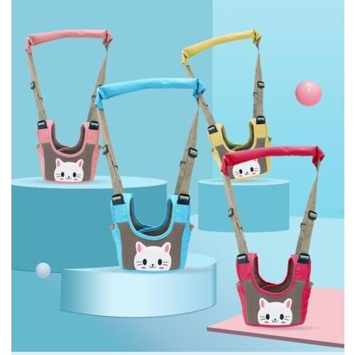 Toddler Baby Walking Harnesses Backpack Leashes Children Kids Assistant Learning Safety Reins Harness Walker Stand Walk Training