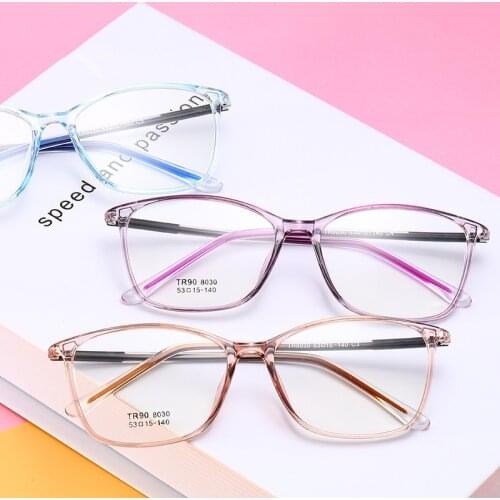 Elbru Ultra Light Anti-blue Light Glasses Fashion Square Frame Computer Game Radiation Protection Comfortable Glasses Unisex