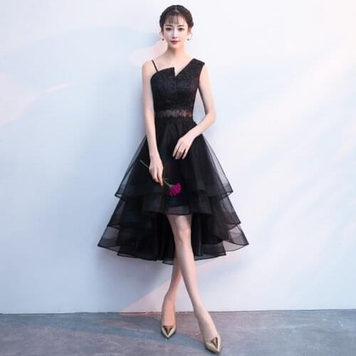 Elegant Charming Sweetheart Sleeveless Tulle Short Evening Dresses 2020 Sexy Strap Party Prom Gowns Vestidos De Gala