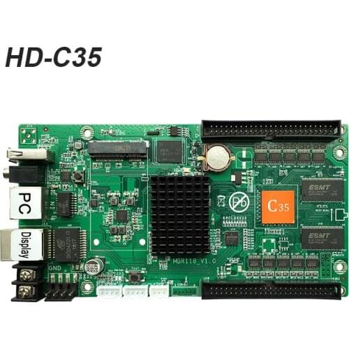 HD-C35 full color support 3G/4G/WIFI control card 300 thousand pixel LED display dedicated controller Asynchronous Cascade Card