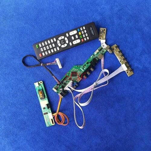 LCD screen drive card 1440*900 1CCFL 30Pin LVDS kit AV VGA USB HDMI-compatible Analog Fit CLAA154WP04A/CLAA154WP05A/CLAA154WP05N