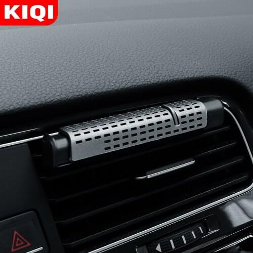 KIQI Car Air Conditioning Outlet Vent Solid Perfume for Audi A1 A3 A4 B6 B8 B9 A3 A5 A6 A7 A8 C5 Q7 Q2 Q3 Q5 SQ5 R8 TT S5 S6