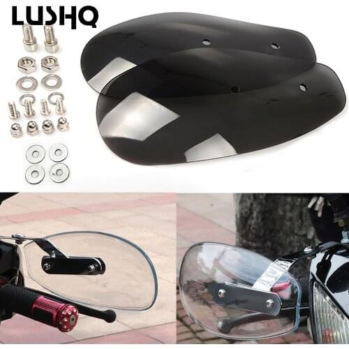 For yamaha r6 2007 kawasaki zzr400 honda dio af18 honda zoomer kawasaki kx 125 Motorcycle handguards windshield Hand guard kit