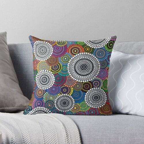 One Mob Throw Pillow Cushion Cover Polyester throw pillows case on sofa home living room car seat decor 45x45cm
