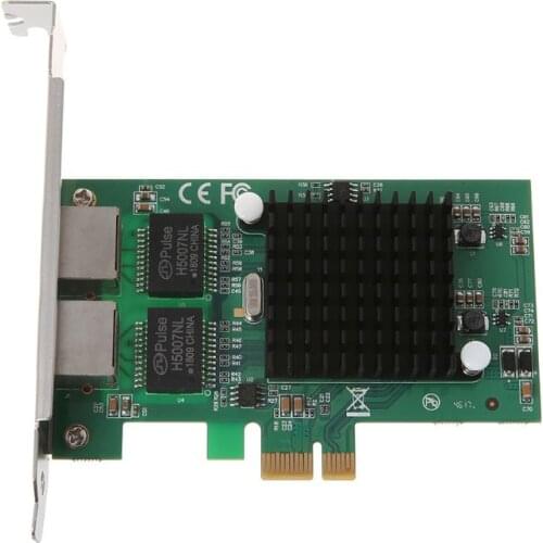 PCI-Express Dual Port 10/100/1000Mbps Gigabit Ethernet Card Server Adapter NIC EXPI9402PT Controller 82571