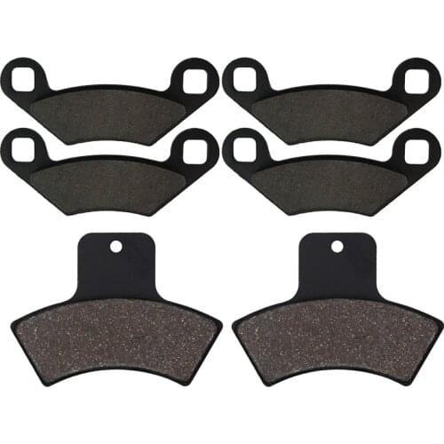 Road Passion Motorcycle Front & Rear Brake Pads For POLARIS ATV Scrambler400 4x2 4x4 1998-2002 Scrambler500 4x2 4x4 1998-2004