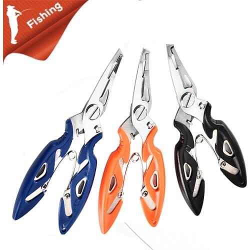 Fishing Plier Scissor Braid Line Lure Cutter Hook Remover etc. Tackle Tool Cutting Fish Use Tongs Multifunction Scissorss