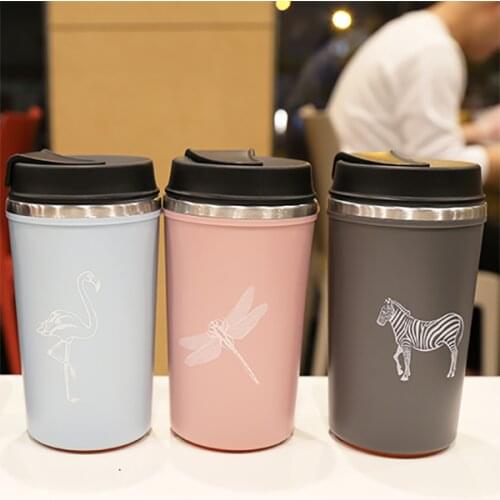 Premium Travel Coffee Mug Stainless Steel Thermos Tumbler Cups Vacuum Flask thermo Water Bottle Tea Mug Thermocup