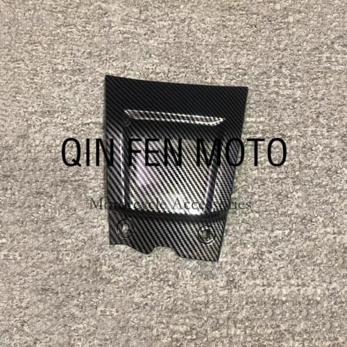 Carbon fiber paint FUEL PETROL GAS TANK FAIRING PANEL COWL TRIM Fit For YAMAHA MT-10 FZ-10 MT10 2016-19
