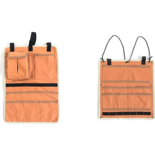 Outdoor Multifunctional Canvas Hanging Bag Canopy Tent Hanging Bag Camping Sundries Storage Bag Promotion