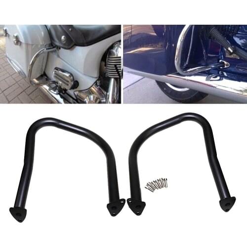For Indian Chief Classic Vintage 2014 2015-2018 Dark Horse 2016-2018 Motorcycle Rear Engine Guard Crash Bars Bumper Protector
