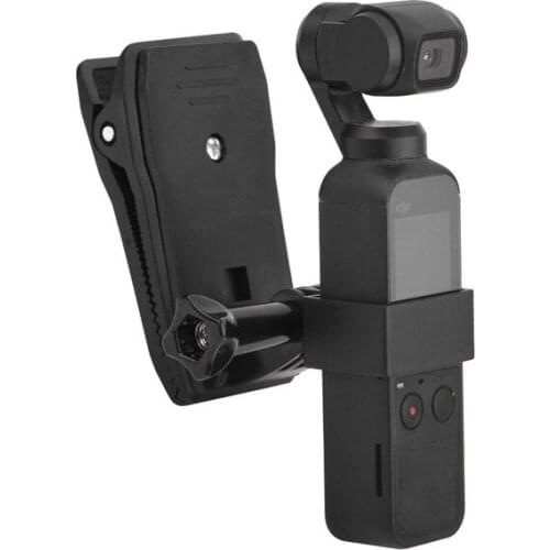 Action camera Backpack Clip with osmo pocket adapter Fixed Frame for dji osmo Pocket camera Accessories