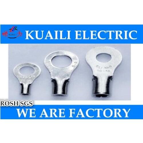 100PCS NON-INSULATED RING TERMINALS RNBS 1.25-4