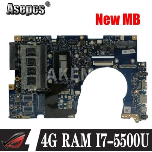 Akemy UX303LAB Laptop motherboard For Asus UX303LA UX303LB UX303LN UX303LA UX303L U303L mainboard 4G RAM I7-5500U SR23W