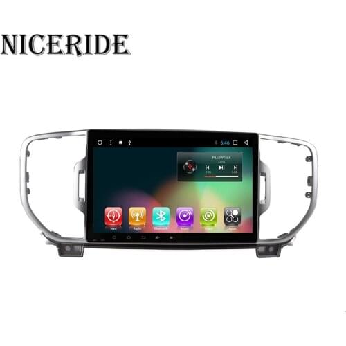 Niceride Android 7.1 Car Multimedia Player for Kia Sportage 2016-2018 Tape Recorder Gps Stereo Headunit Auto Audio Video Wifi Bt