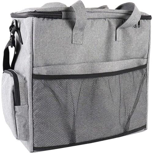 Pet Travel Shoulder Bag Multi-function Dog Food Tote Carrier Container Organizer