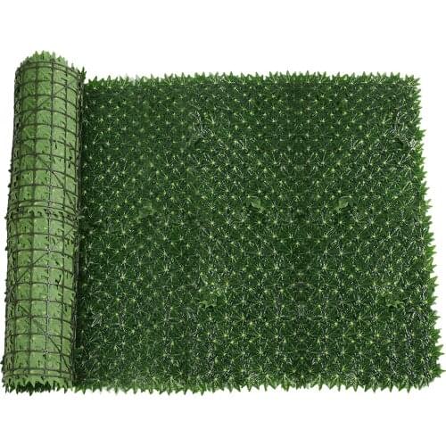 Artificial Leaf Privacy Fence Roll Wall Landscaping Fence Privacy Fence Screen Outdoor Garden Backyard Balcony Fence Decoration