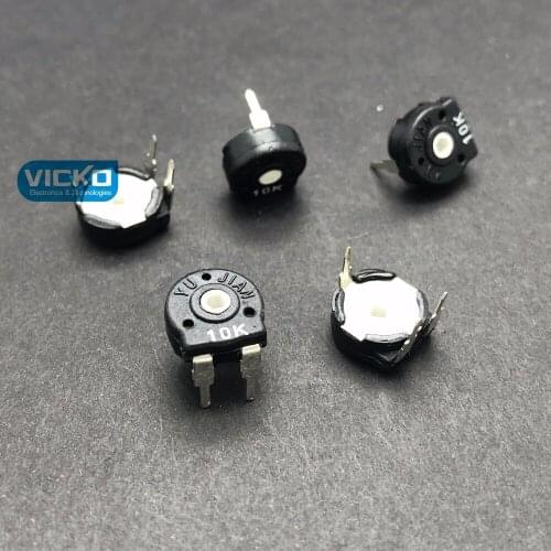 Spanish potentiometer PT10-5K PT10 5K 10K horizontal hexagonal hole resistance complete switch