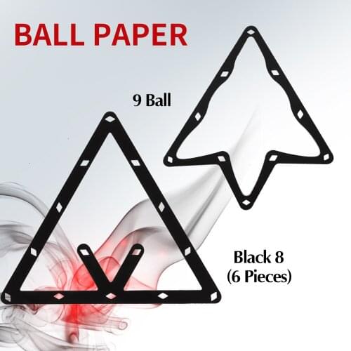 Kick-off Film Billiard Stickers Magic Rack Cue Accessory Pendulum Stickers Ball Paper Wear-resistant High-tech Nanomaterial