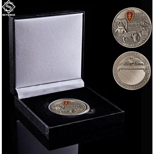 Collectible Challenge Coin Military Tropic Lightning 25nd Infantry Division Souvenir Coin USA Army Collectible Gifts